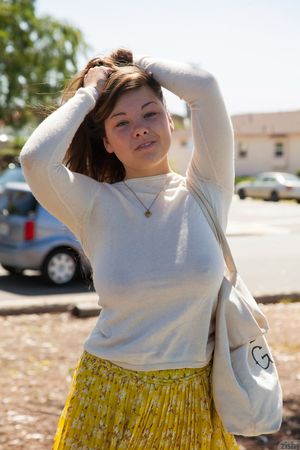 Nikki Yann Sweater Boobs Zishy