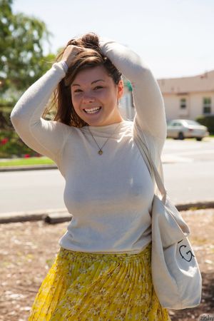 Nikki Yann Sweater Boobs Zishy