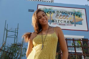 Anastasia Black Sun Dress Zishy