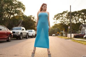 Gina Rosini Busty Flasher Zishy