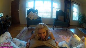 Kate Winn is giving a naked lapdance