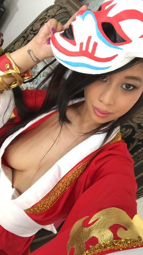 Jade Kush Akali XXX Cosplay