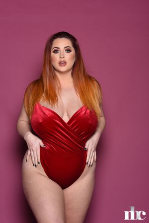 Lucy Vixen Red Bodysuit Nothing But Curves