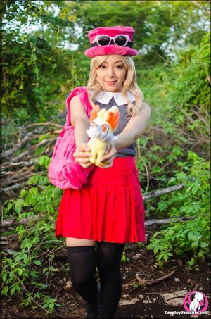 Hitomi Traveling Trainer Cosplay Deviants