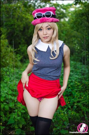 Hitomi Traveling Trainer Cosplay Deviants