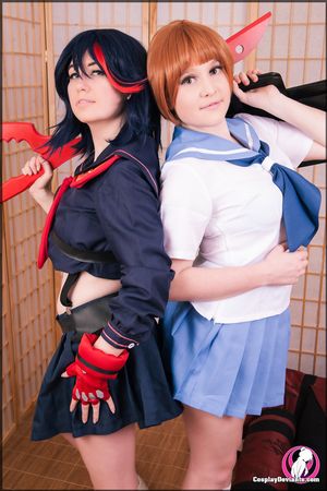 Foxy and Usatame Threads of Attraction Cosplay