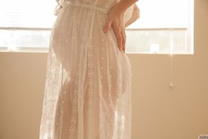 Danica Ensley Pregnant Beauty See Thru Zishy