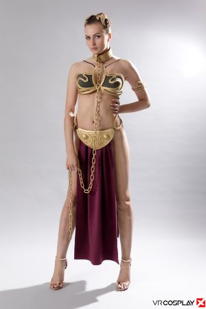 Stacy Cruz Slave Leia XXX Cosplay