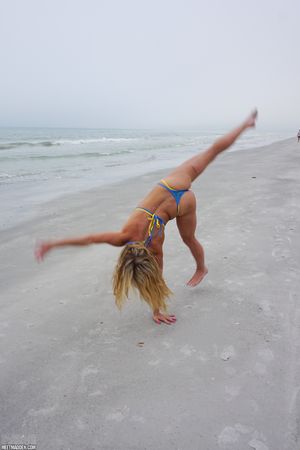 Meet Madden Blue and Yellow Bikini