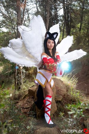 Anissa Kate and Pussy Kat Cream Of Legends Cosplay