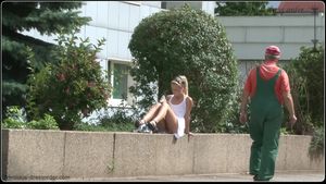 Blonde Reading Upskirt Frivolous Dress Order 12 Nude Pics