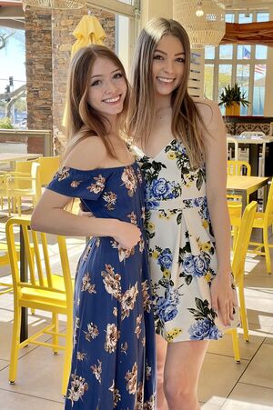 Myra and Sylvie in Playing The Upskirt at FTV Girls