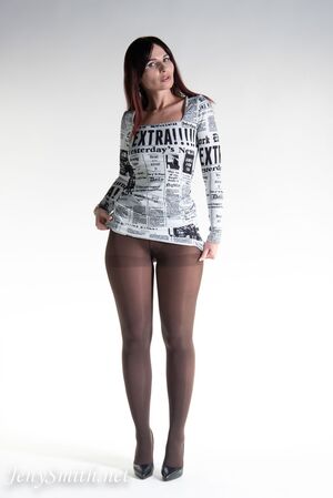 Jeny Smith in Pantyhose Package Cover