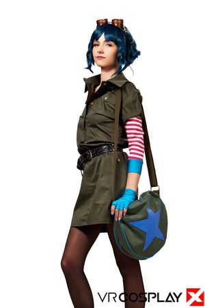 Serena Hill in Scott Pilgrim Vs The World Ramona Flowers at VR Cosplay X