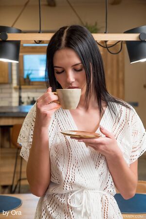 Simone in Tea Break at Femjoy