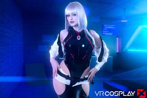 Jewelz Blu in Cyberpunk Edgerunners at VR Cosplay X
