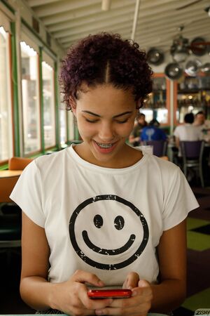 Rebel Tee in Lunch At Lucilles at Zishy