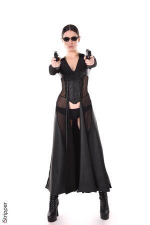 Mara Blake in Cum Into The Matrix at IStripper