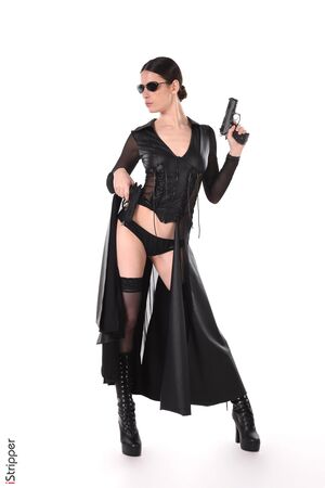 Mara Blake in Cum Into The Matrix at IStripper