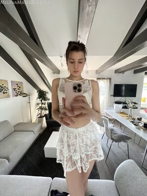 Melena Maria Rya in White Lace