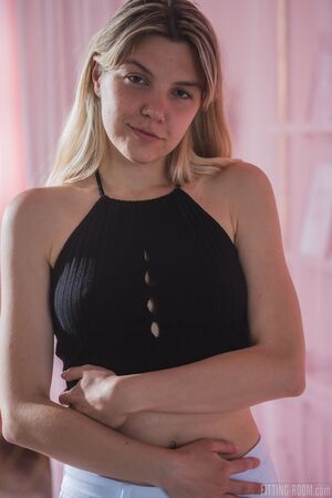 Mischa Wren in Hairy Thongs And Anal at Fitting Room