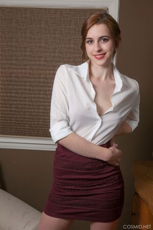 Eva Green in Eva's Little Skirt at Cosmid