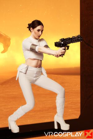 Ailee Anne in Star Wars Attack Of The Clones at VR Cosplay X