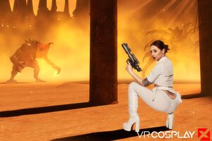Ailee Anne in Star Wars Attack Of The Clones at VR Cosplay X