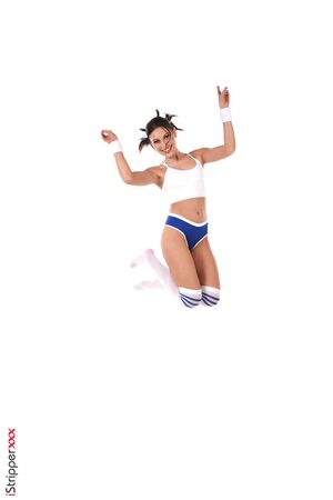 Lilly Bella in Sculpting My Body at IStripper