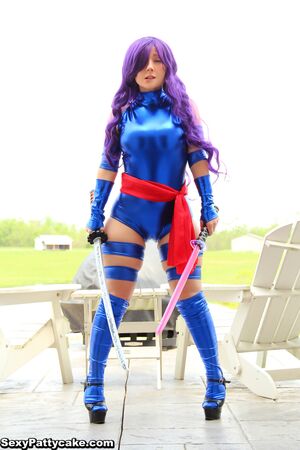 Sexy Pattycake in Sexy Psylocke