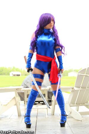 Sexy Pattycake in Sexy Psylocke