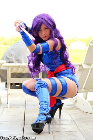Sexy Pattycake in Sexy Psylocke