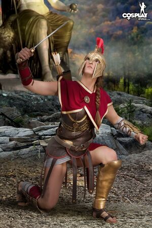 Gogo in Daughter Of Leonidas Nude at Cosplay Erotica