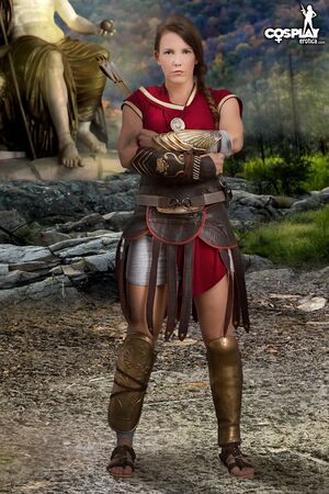 Gogo in Daughter Of Leonidas Nude at Cosplay Erotica