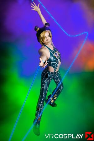 Maya Woufle in Jojos Bizarre Adventure at VR Cosplay X