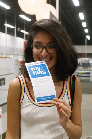 Ushna Malik in Taking Care Of Business at Zishy