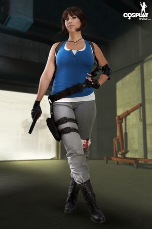 Liuna in Back Street at Cosplay Erotica