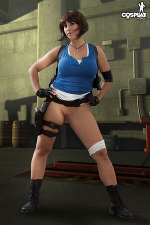 Liuna in Back Street at Cosplay Erotica