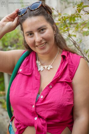 Andreea in In The Garden at Abby Winters