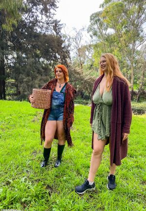 Ellie Zena & Sylvia Rose in Foraging Photos at Girls Out West