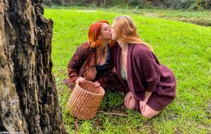 Ellie Zena & Sylvia Rose in Foraging Photos at Girls Out West