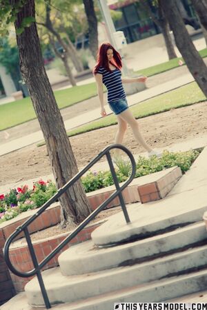 Mindy in Flashes In The Park at This Years Model