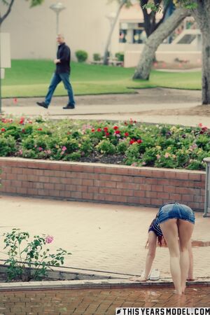 Mindy in Flashes In The Park at This Years Model