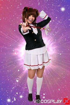 Leana Lovings in Cardcaptor Sakura at VR Cosplay X