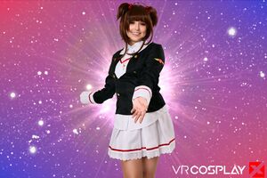 Leana Lovings in Cardcaptor Sakura at VR Cosplay X