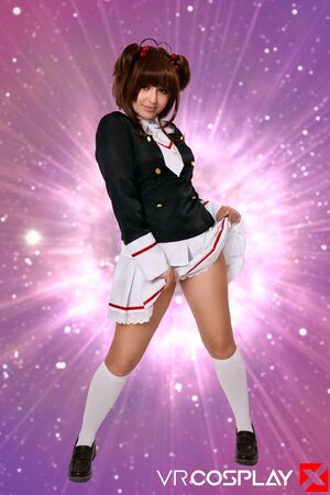 Leana Lovings in Cardcaptor Sakura at VR Cosplay X