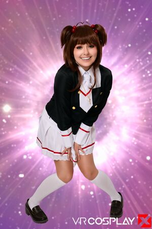 Leana Lovings in Cardcaptor Sakura at VR Cosplay X