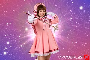 Leana Lovings in Cardcaptor Sakura at VR Cosplay X