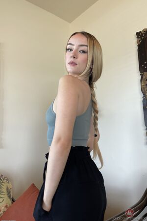 Maria Kazi in Cute Slim Blonde at ATK Petites