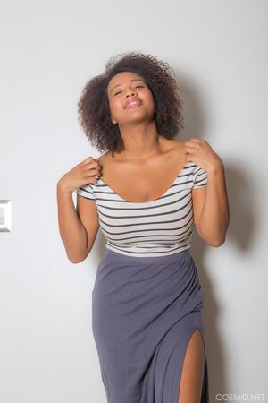 Whitney Williams in Whitneys Long Skirt at Cosmid